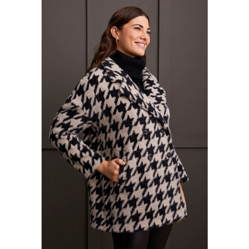 Tribal Double Breasted Coat Womens image number 0